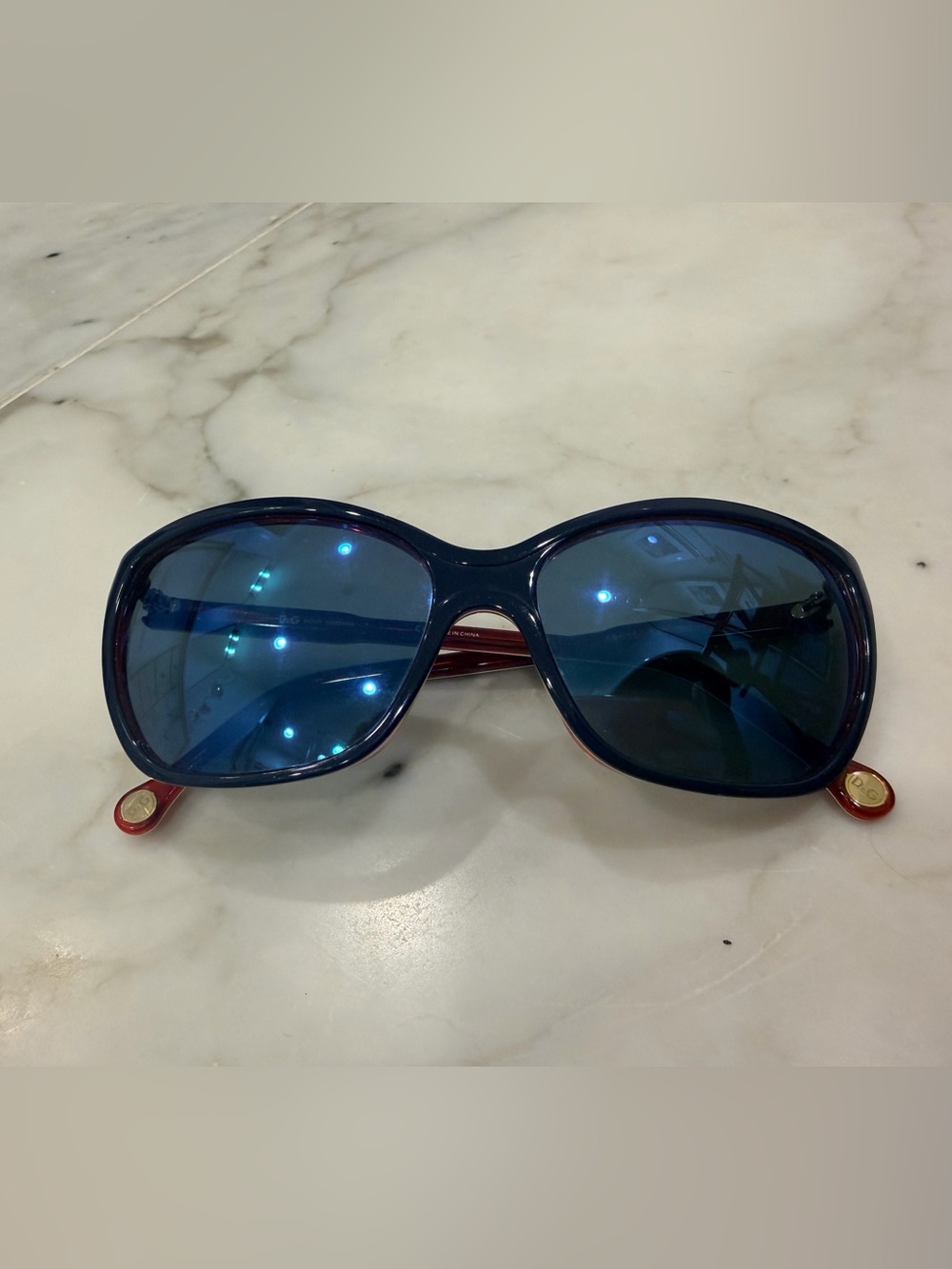 D&G Blue & Red Sunglasses
